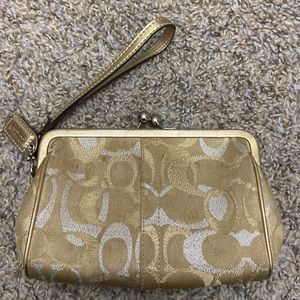 Coach wristlet. Used